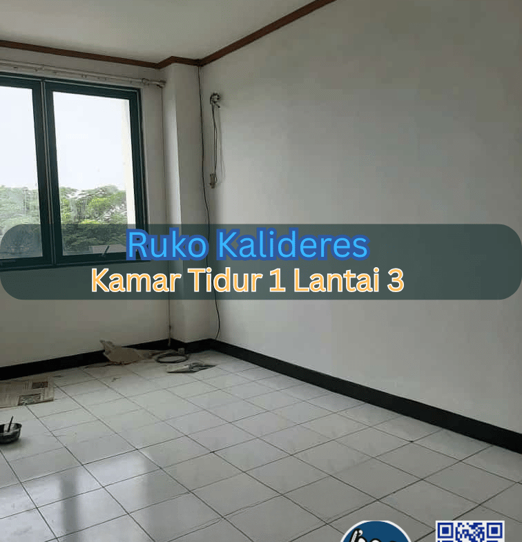 Dijual Ruko di KaliDeres - Kamar Tidur 1 Lantai 3