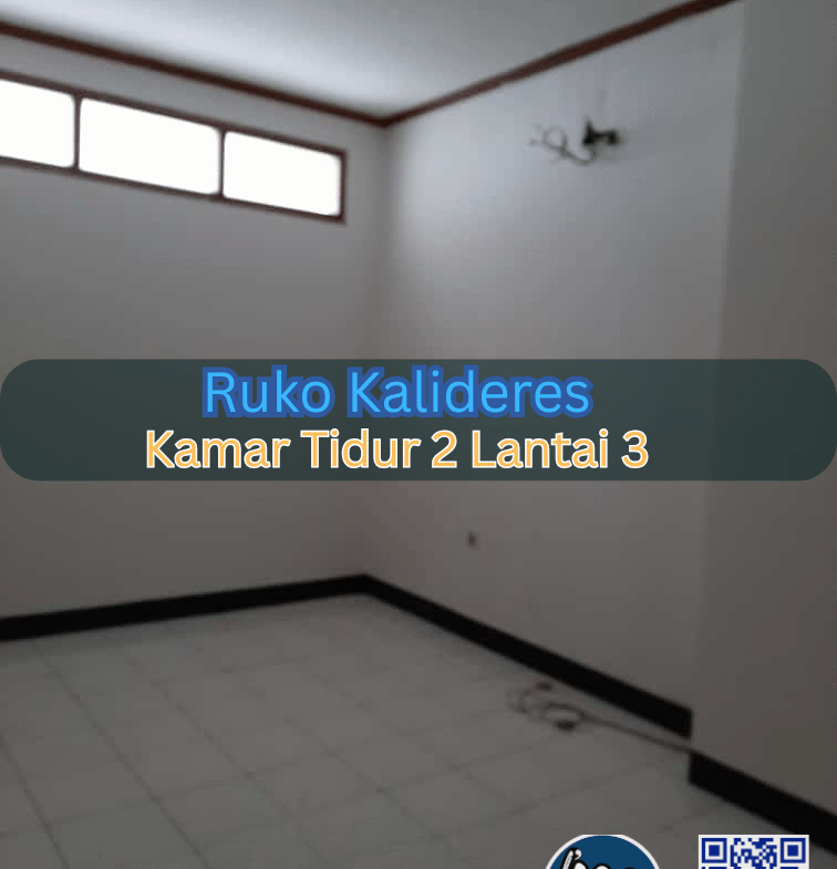 Dijual Ruko di KaliDeres - Kamar Tidur 2 Lantai 3