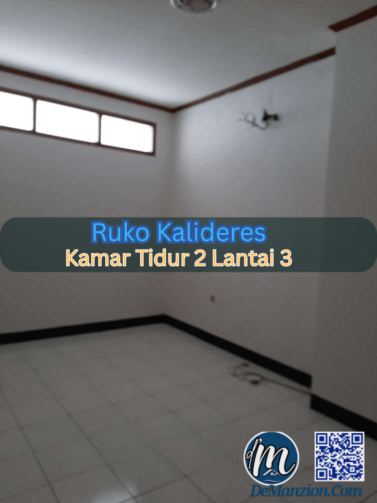 Dijual Ruko di KaliDeres - Kamar Tidur 2 Lantai 3