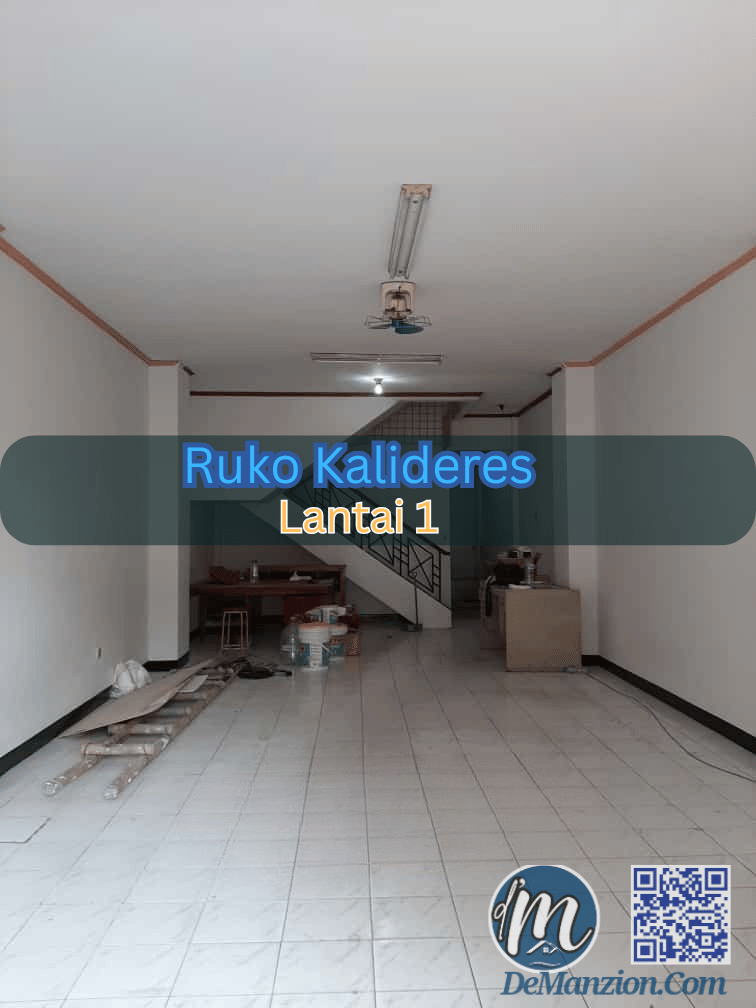 Dijual Ruko di KaliDeres - Lantai Dasar (Lantai 1)