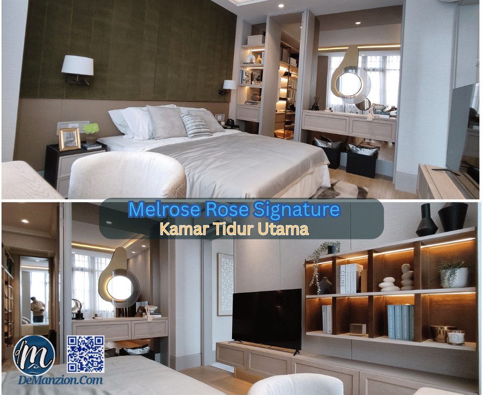 Melrose Rose - Kamar Tidur Utama