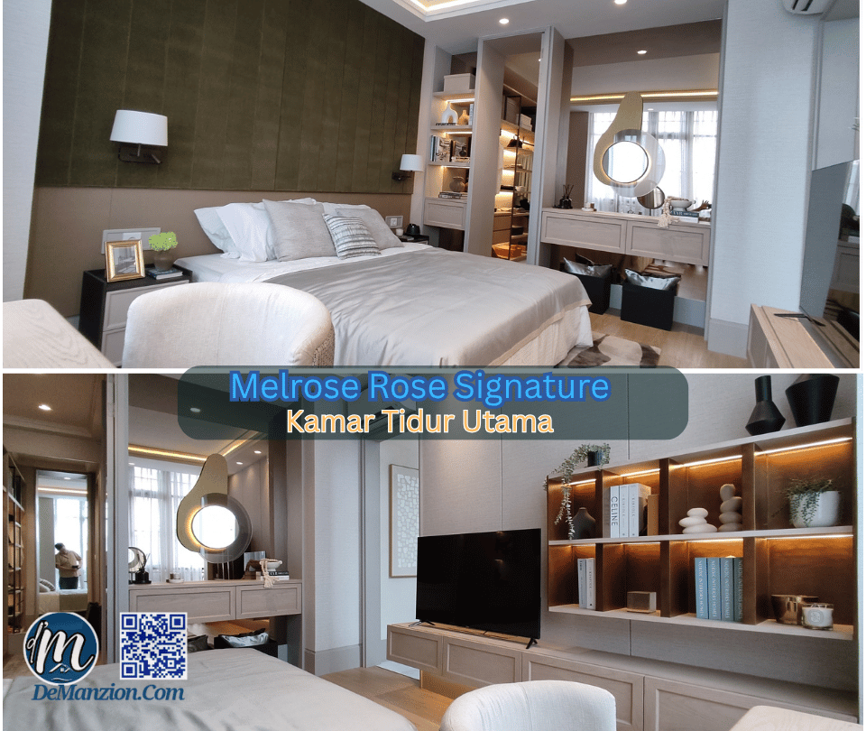 Melrose Rose - Kamar Tidur Utama
