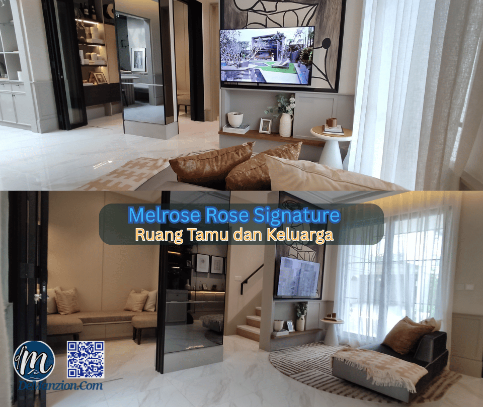 Melrose Rose - Ruang Tamu dan Keluarga