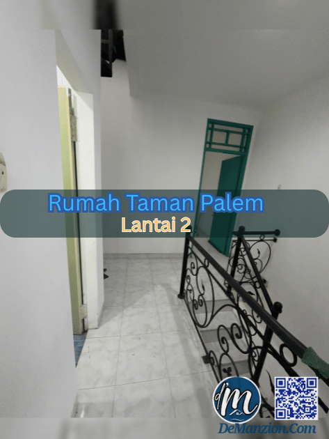 Dijual Rumah Taman Palem -Lt 2 Arah ke Kamar Tidur- DeManzion