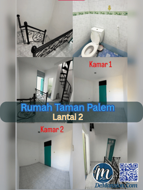 Dijual Rumah Taman Palem -Lt 2- DeManzion
