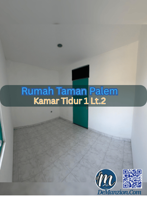 Dijual Rumah Taman Palem -Lt 2 Kamar Tidur 1- DeManzion
