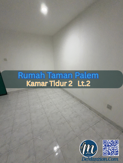 Dijual Rumah Taman Palem -Lt 2 Kamar Tidur 2- DeManzion